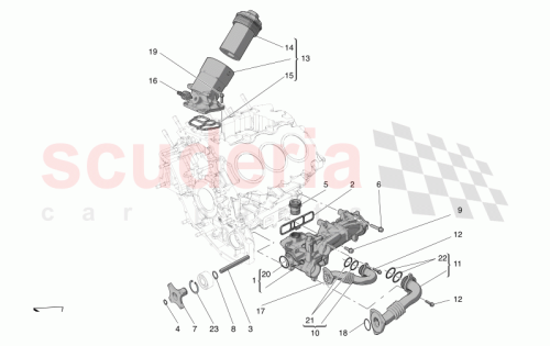 Part Diagram for Maserati 670050013