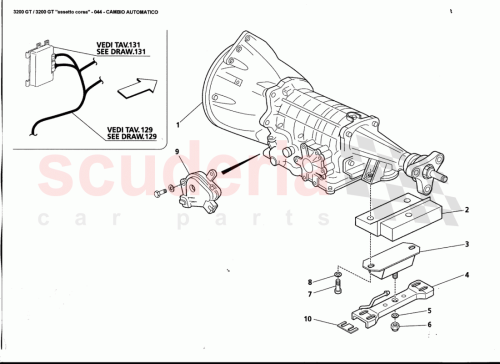 Part Diagram for Maserati 372931200