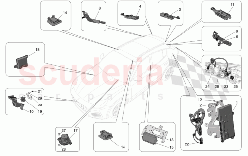 Part Diagram for Maserati 670293631