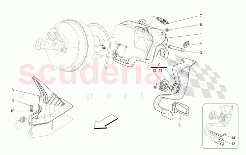 Part Diagram for Maserati 246696