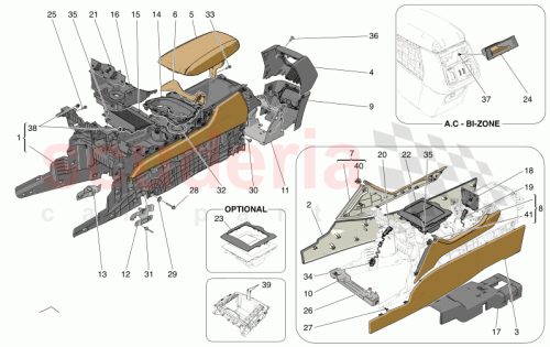 Part Diagram for Maserati 673016800