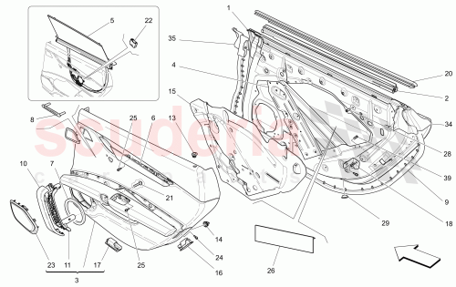 Part Diagram for Maserati 670101782