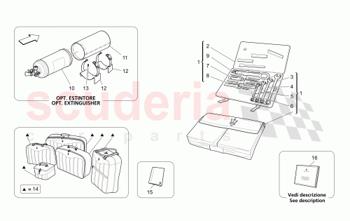 Part Diagram for Maserati 67025607