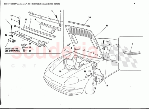 Part Diagram for Maserati 386100471