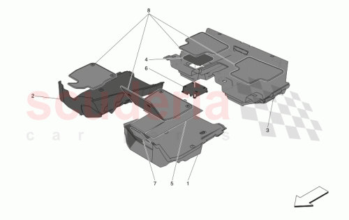 Part Diagram for Maserati 670172239