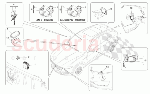Part Diagram for Maserati 670148740