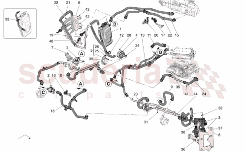 Part Diagram for Maserati 670218797