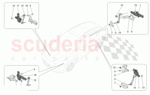 Part Diagram for Maserati 675001044