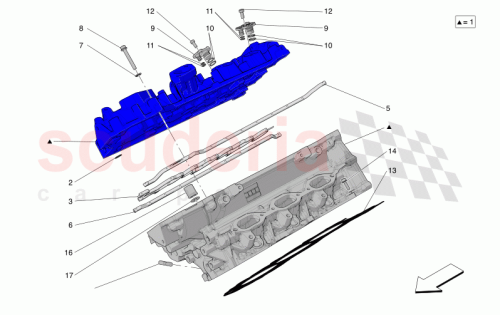 Part Diagram for Maserati 670050207