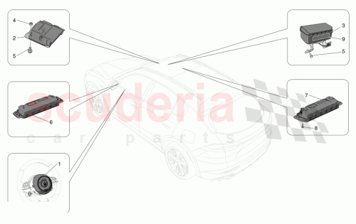 Part Diagram for Maserati 670304697