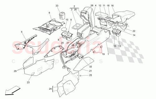 Part Diagram for Maserati 981703529
