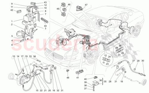 Part Diagram for Maserati 228185