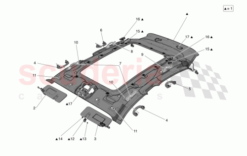 Part Diagram for Maserati 675000817