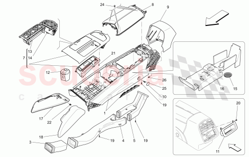 Part Diagram for Maserati 670071877