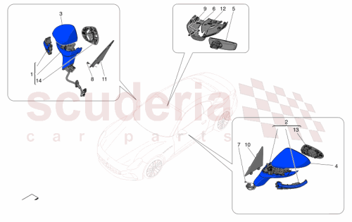 Part Diagram for Maserati 670168084