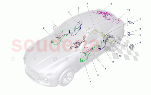 Part Diagram for Maserati 670107184