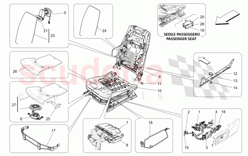 Part Diagram for Maserati 670031342