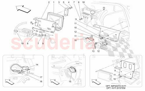 Part Diagram for Maserati 177553