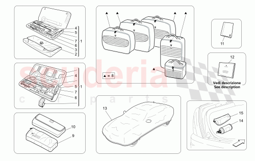 Part Diagram for Maserati 82607400