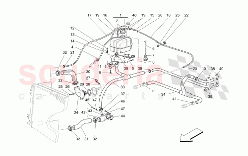 Part Diagram for Maserati 14305521