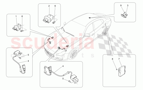 Part Diagram for Maserati 670005813