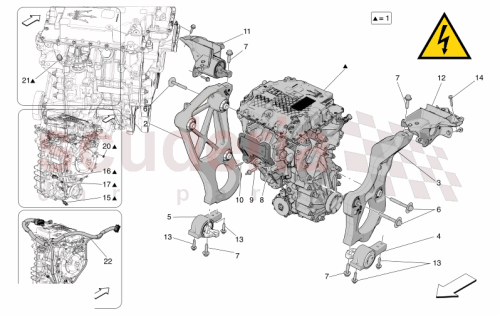 Part Diagram for Maserati 670182462