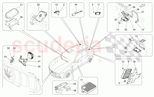 Part Diagram for Maserati 670161141