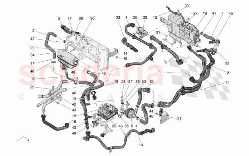 Part Diagram for Maserati 675001358