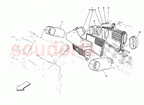 Part Diagram for Maserati 205468