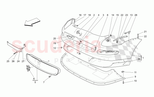 Part Diagram for Maserati 980138246