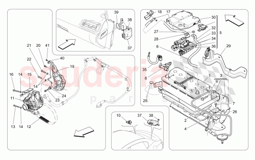 Part Diagram for Maserati 670035070