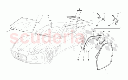 Part Diagram for Maserati 364210053