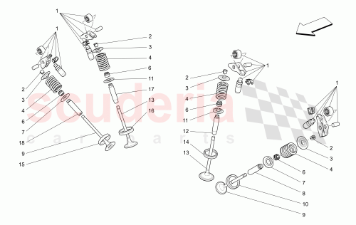 Part Diagram for Maserati 287552