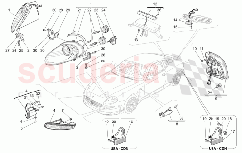 Part Diagram for Maserati 210572051