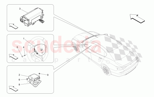 Part Diagram for Maserati 670037696