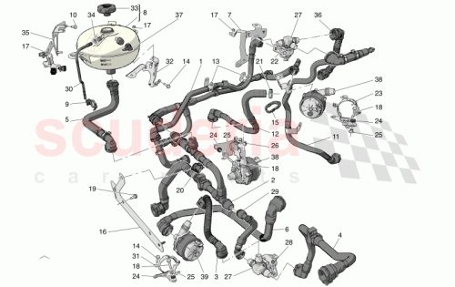 Part Diagram for Maserati 675001048