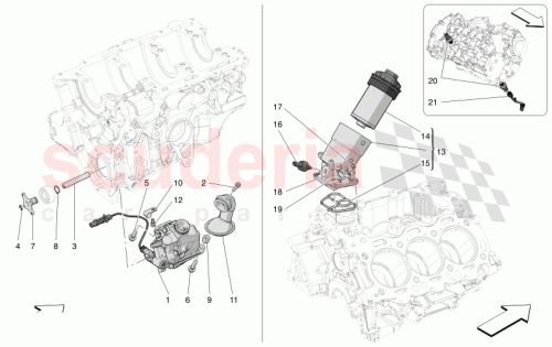 Part Diagram for Maserati 670050169