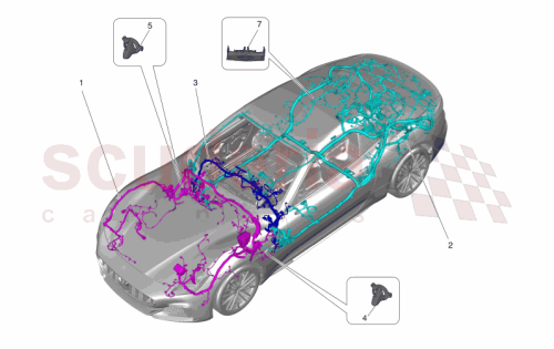 Part Diagram for Maserati 670214073