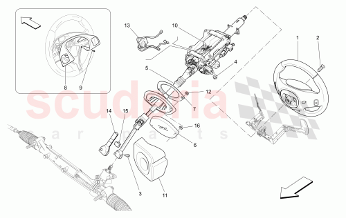 Part Diagram for Maserati 670044571