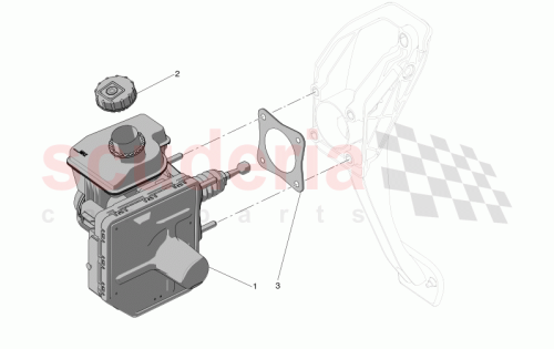 Part Diagram for Maserati 673014586