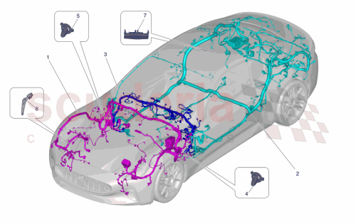 Part Diagram for Maserati 670220673