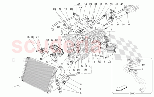 Part Diagram for Maserati 670101977