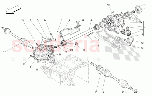 Part Diagram for Maserati 670032183