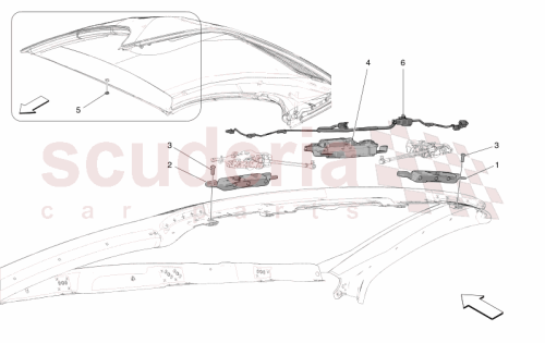 Part Diagram for Maserati 673016572