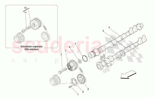 Part Diagram for Maserati 238335