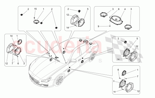 Part Diagram for Maserati 670002145