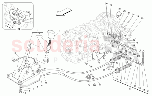 Part Diagram for Maserati 193082