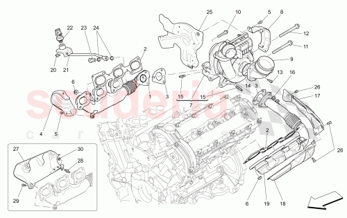 Part Diagram for Maserati 673001753