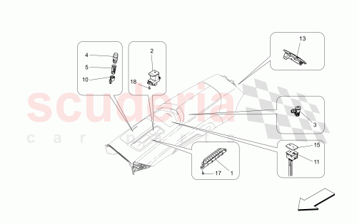 Part Diagram for Maserati 670019548