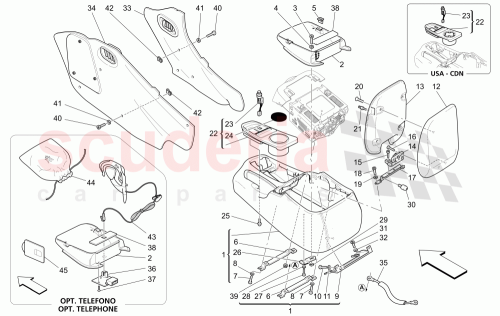 Part Diagram for Maserati 68346400